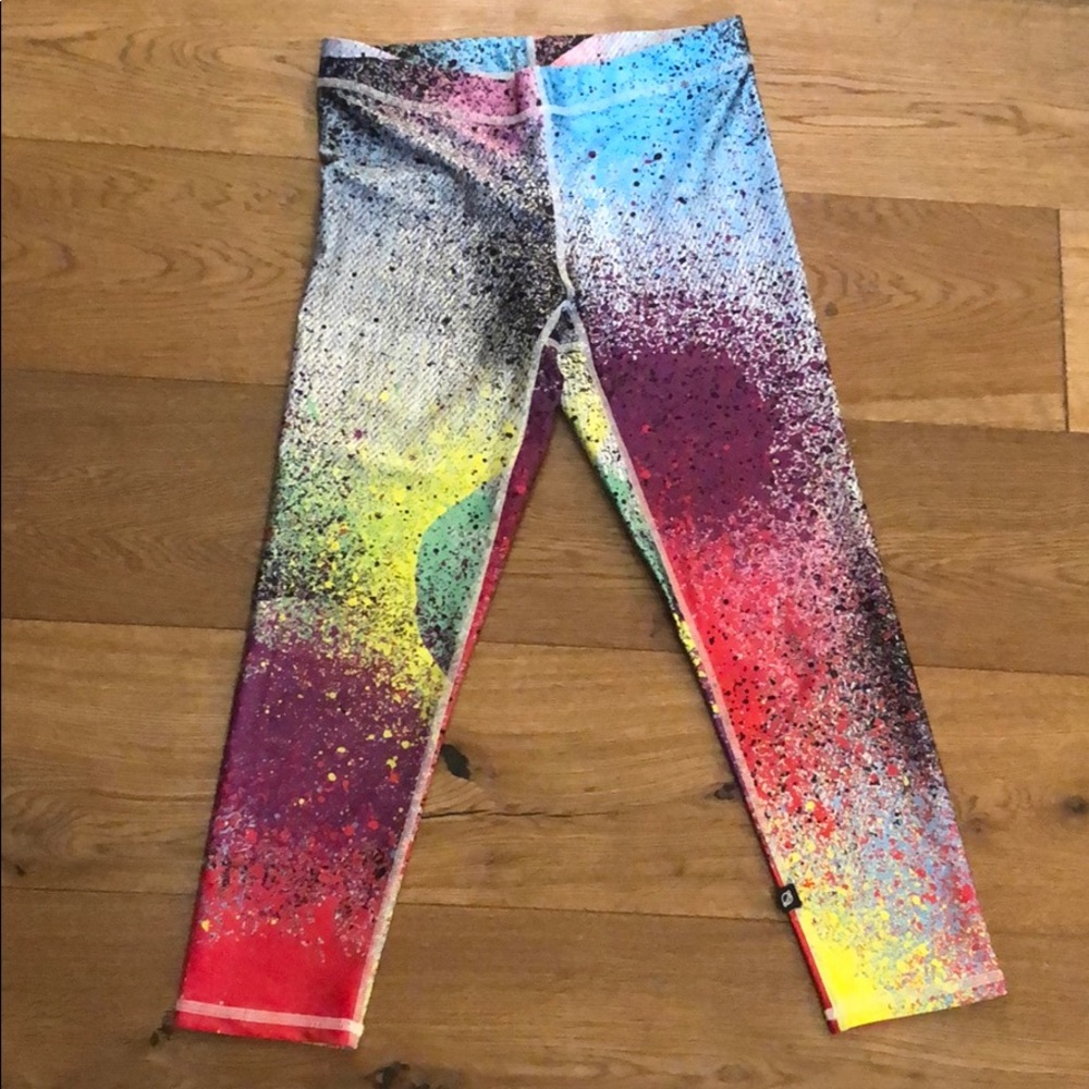 Terez Spray Paint Leggings- never worn